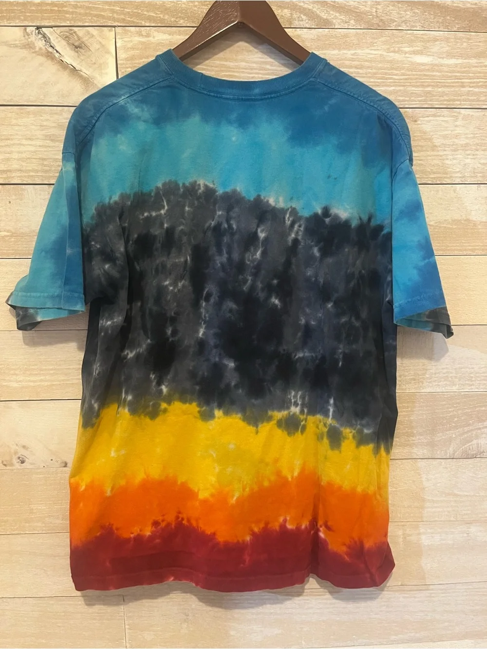 Led Zeppelin Tie-Dye Short Sleeve Tee U.S. Tour Special Edition - Picture 2 of 5